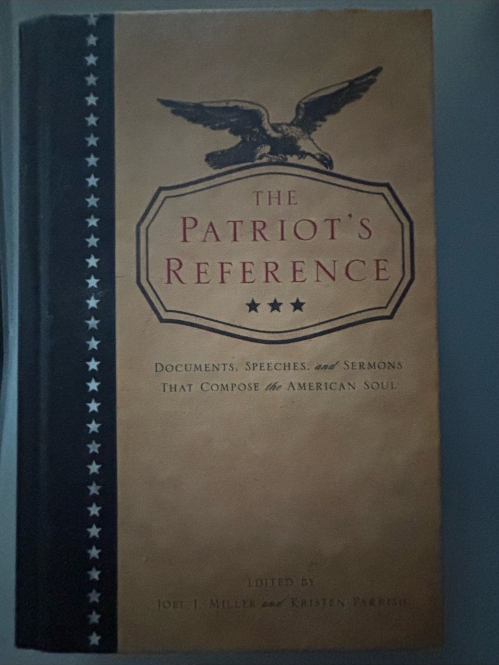 Patriots Reference book ,hard cover , used